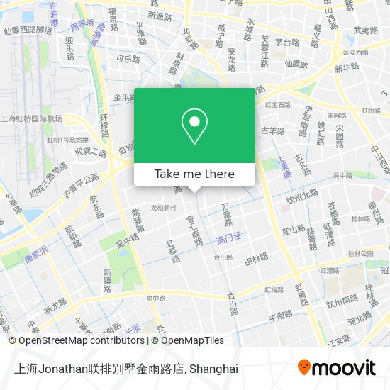 上海Jonathan联排别墅金雨路店 map