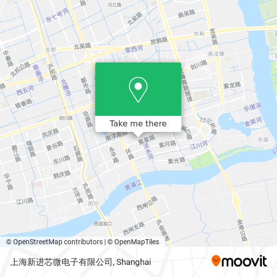 上海新进芯微电子有限公司 map
