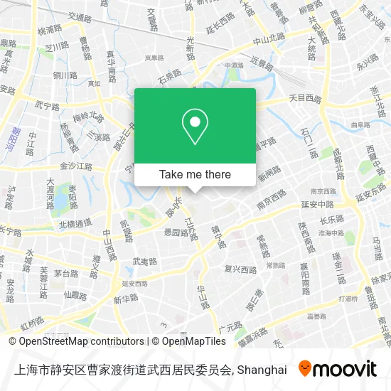 上海市静安区曹家渡街道武西居民委员会 map