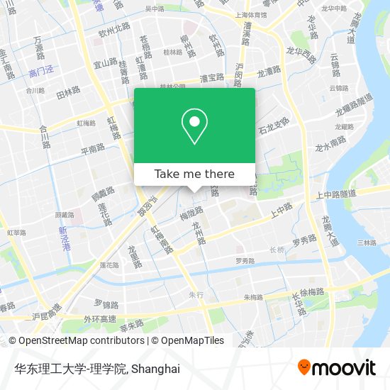 华东理工大学-理学院 map