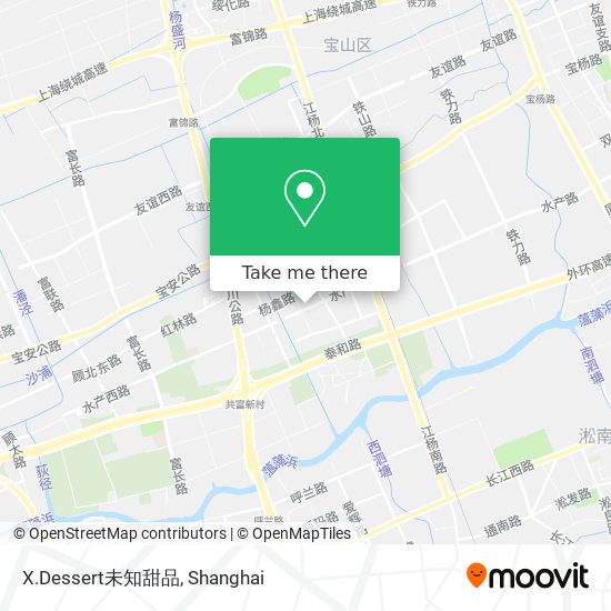 X.Dessert未知甜品 map