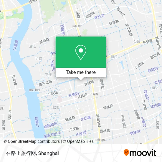 在路上旅行网 map