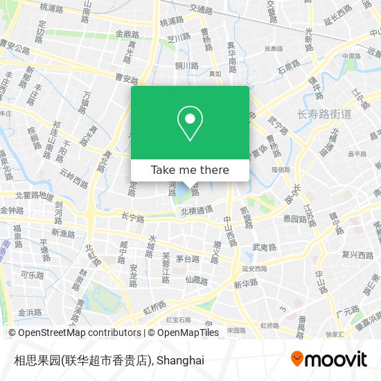 相思果园(联华超市香贵店) map