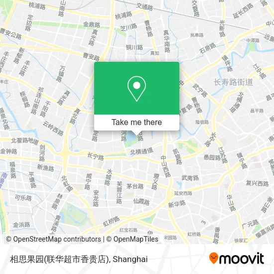 相思果园(联华超市香贵店) map