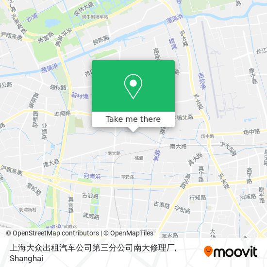 上海大众出租汽车公司第三分公司南大修理厂 map