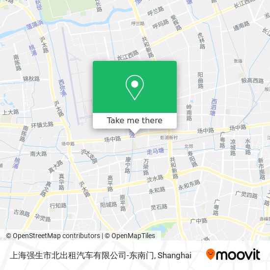 上海强生市北出租汽车有限公司-东南门 map