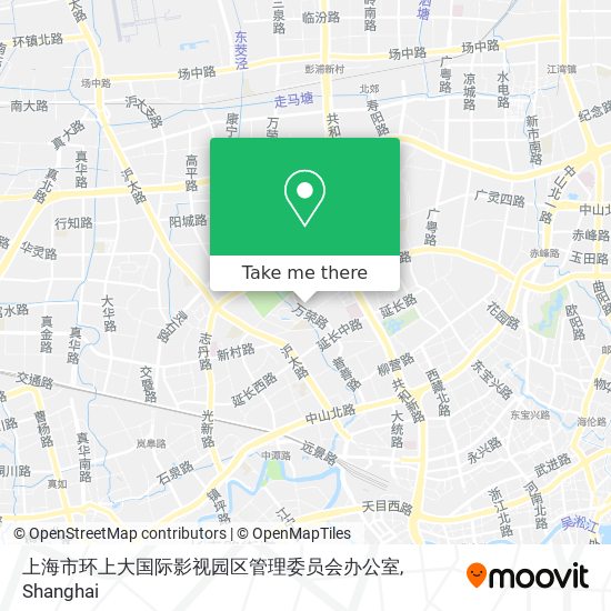 上海市环上大国际影视园区管理委员会办公室 map