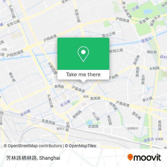 芳林路栖林路 map