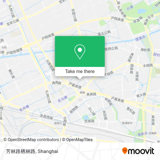 芳林路栖林路 map