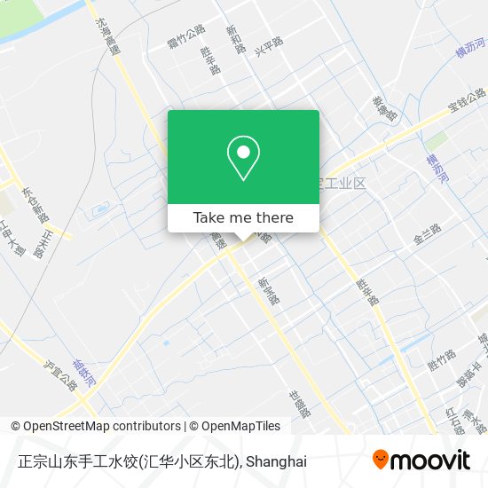 正宗山东手工水饺(汇华小区东北) map
