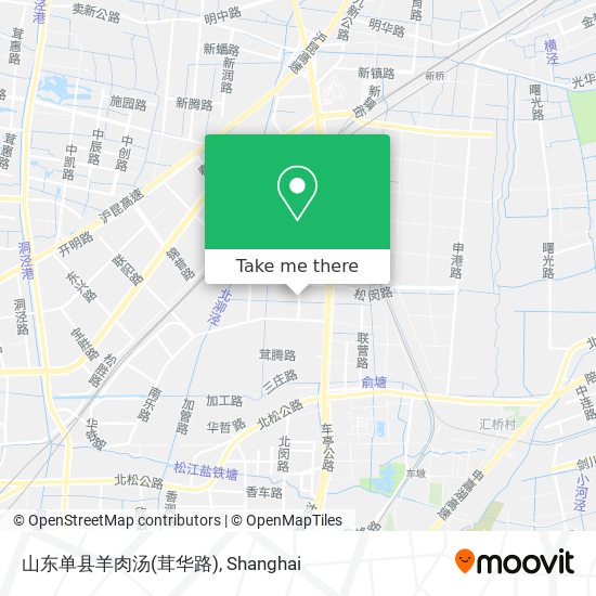 山东单县羊肉汤(茸华路) map
