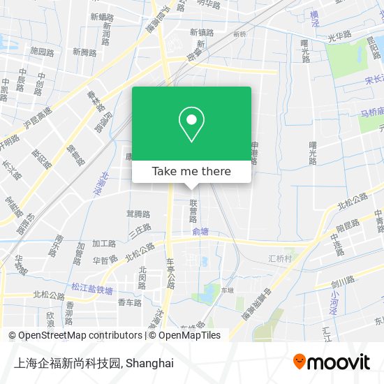 上海企福新尚科技园 map