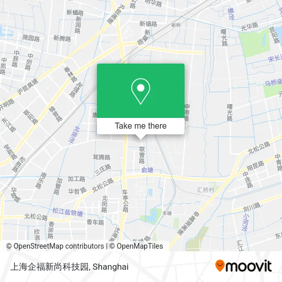 上海企福新尚科技园 map