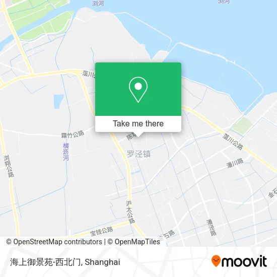 海上御景苑-西北门 map