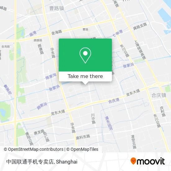 中国联通手机专卖店 map