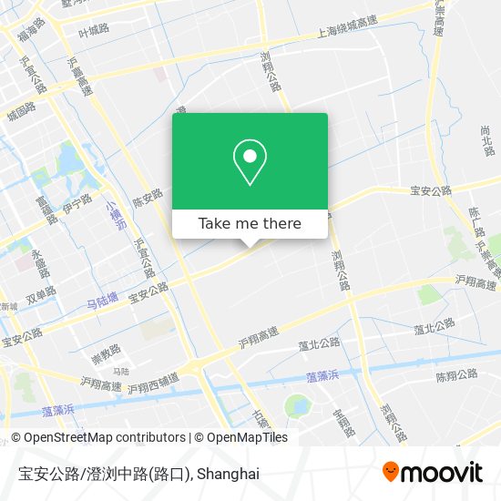 宝安公路/澄浏中路(路口) map