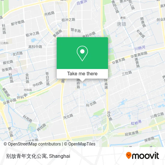 别放青年文化公寓 map