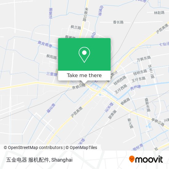 五金电器  服机配件 map