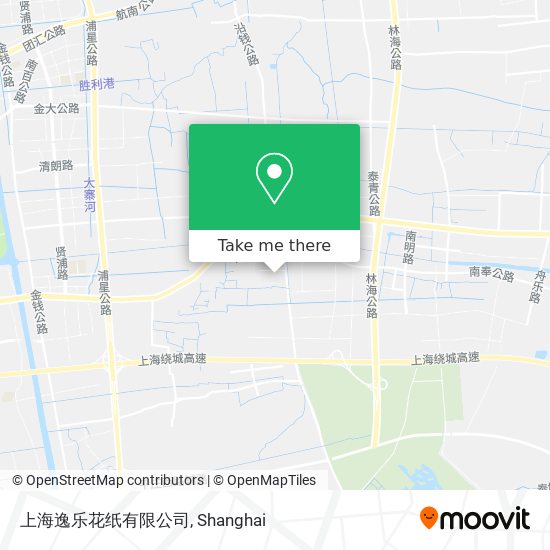 上海逸乐花纸有限公司 map