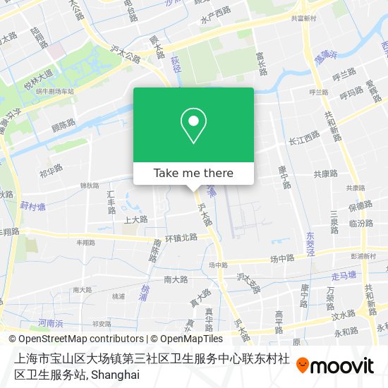 上海市宝山区大场镇第三社区卫生服务中心联东村社区卫生服务站 map