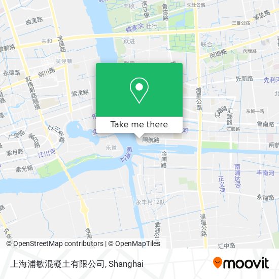 上海浦敏混凝土有限公司 map