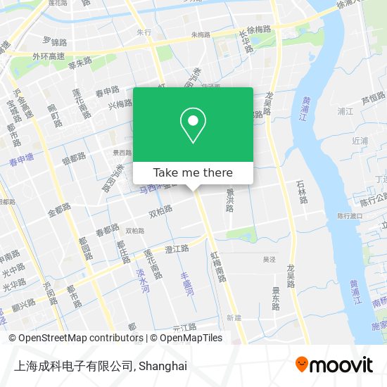 上海成科电子有限公司 map