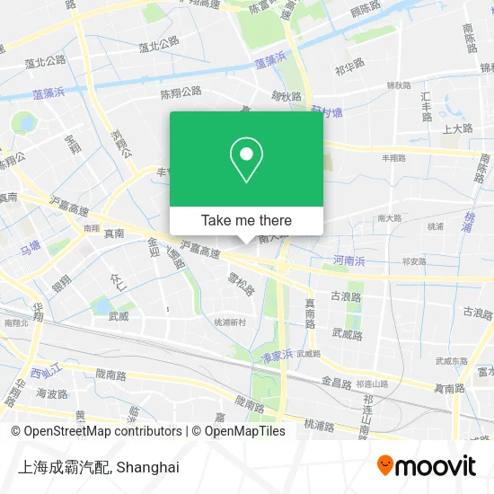 上海成霸汽配 map