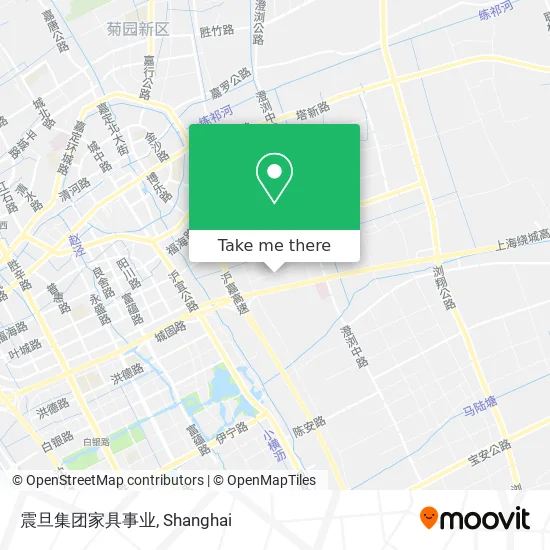 震旦集团家具事业 map