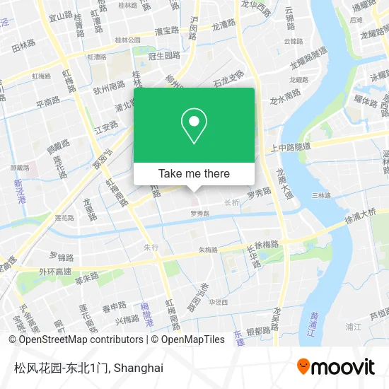 松风花园-东北1门 map