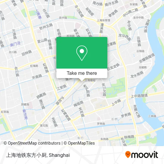 上海地铁东方小厨 map
