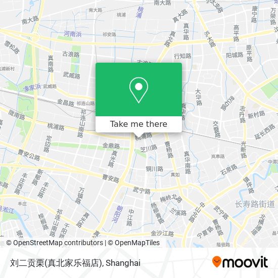 刘二贡栗(真北家乐福店) map