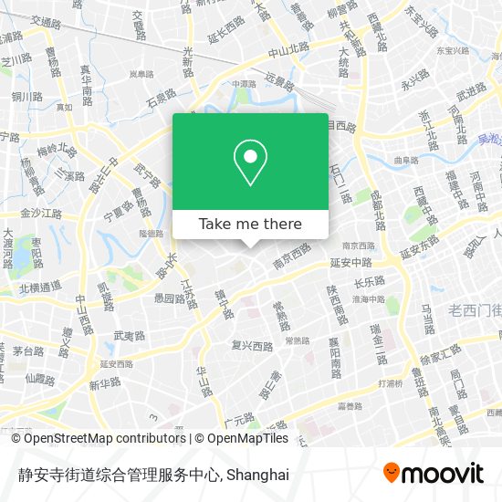 静安寺街道综合管理服务中心 map
