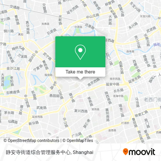 静安寺街道综合管理服务中心 map