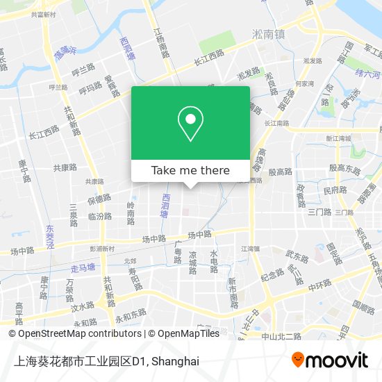 上海葵花都市工业园区D1 map