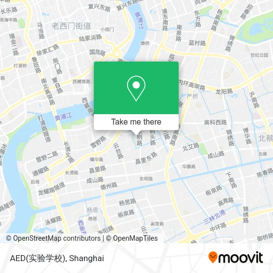 AED(实验学校) map