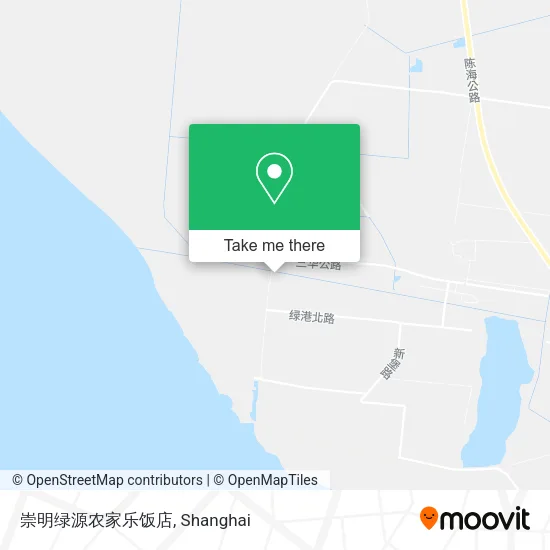 崇明绿源农家乐饭店 map