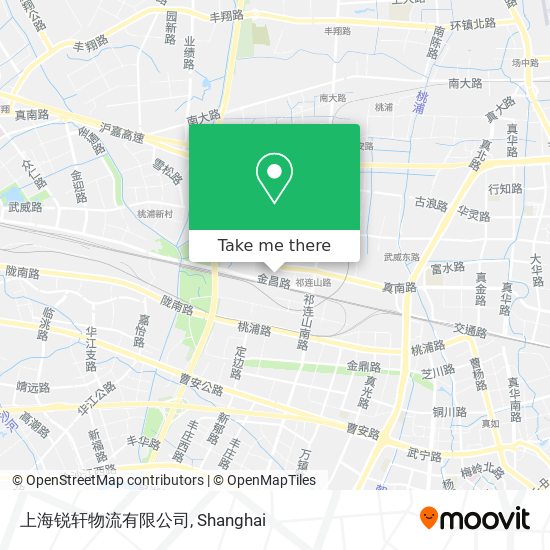 上海锐轩物流有限公司 map