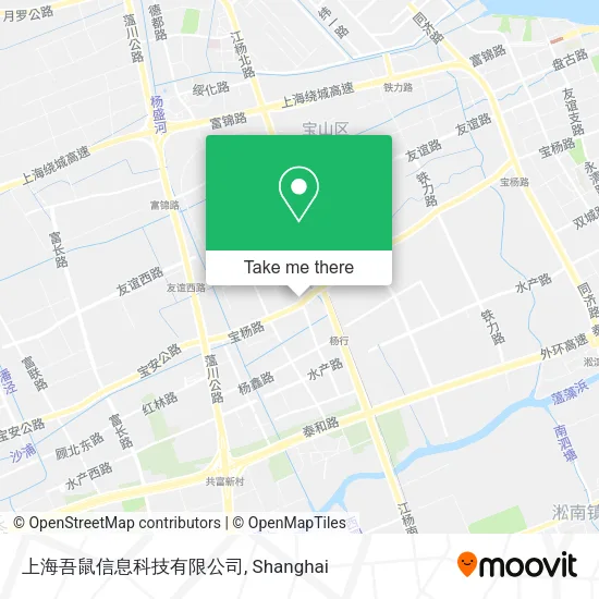 上海吾鼠信息科技有限公司 map