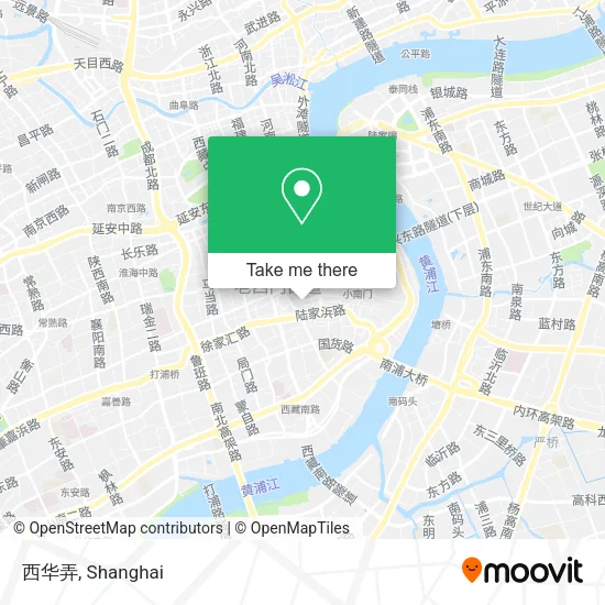 西华弄 map