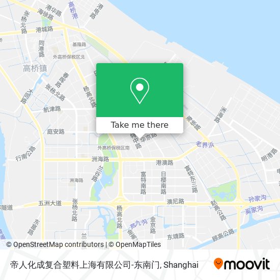 帝人化成复合塑料上海有限公司-东南门 map