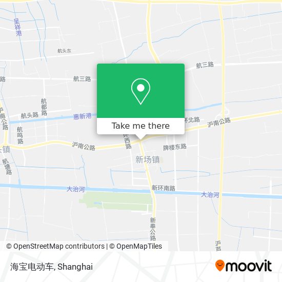 海宝电动车 map