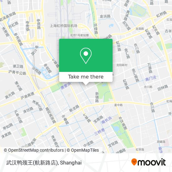 武汉鸭颈王(航新路店) map