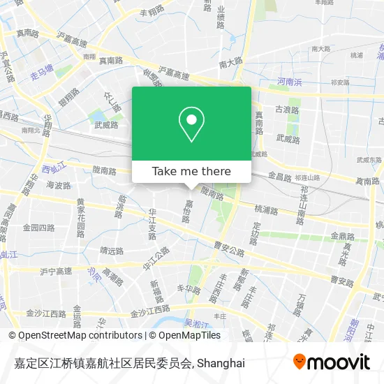 嘉定区江桥镇嘉航社区居民委员会 map