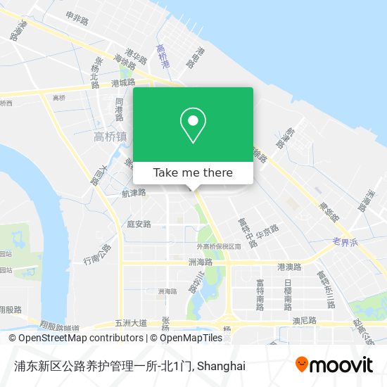 浦东新区公路养护管理一所-北1门 map