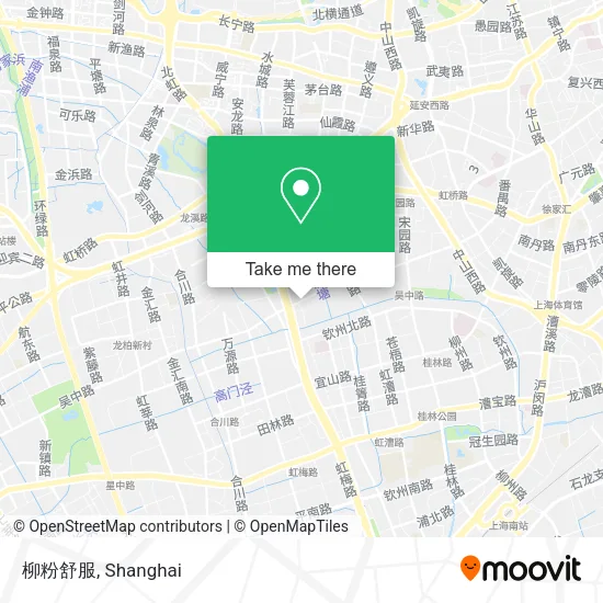 柳粉舒服 map