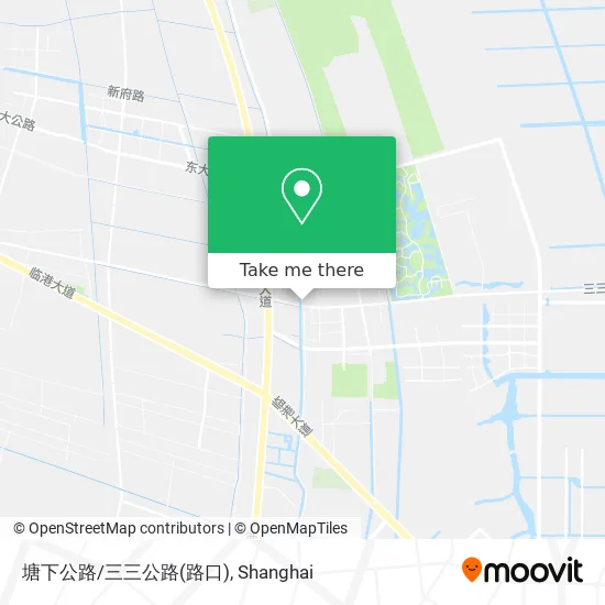 塘下公路/三三公路(路口) map