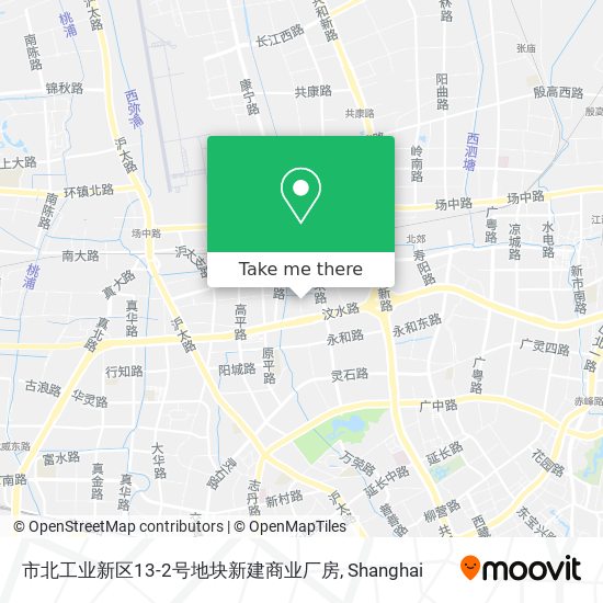 市北工业新区13-2号地块新建商业厂房 map