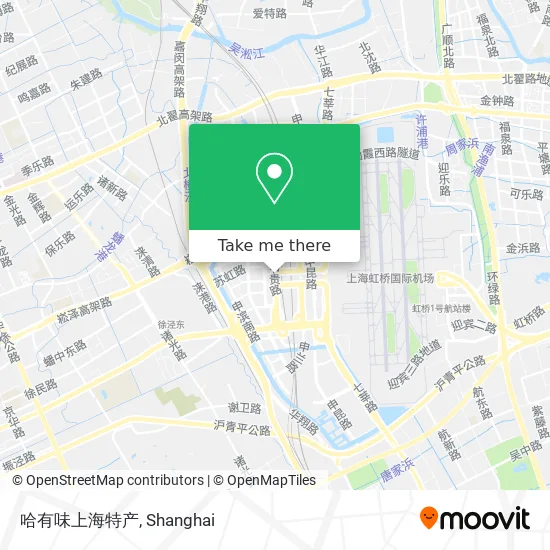 哈有味上海特产 map