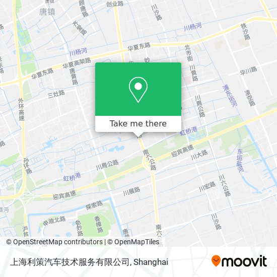 上海利策汽车技术服务有限公司 map