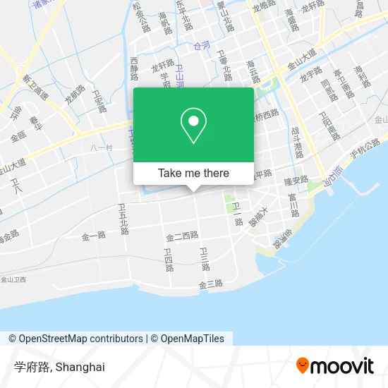 学府路 map